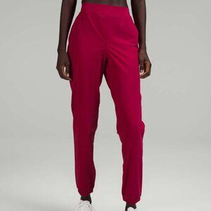 NWT Lululemon Adapted State High Rise Jogger, Sz 6, Pomegranate